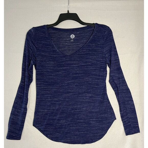 Authentic American Heritage Women's Long Sleeve Shirt Size Medium Navy Blue‎ - Picture 1 of 9